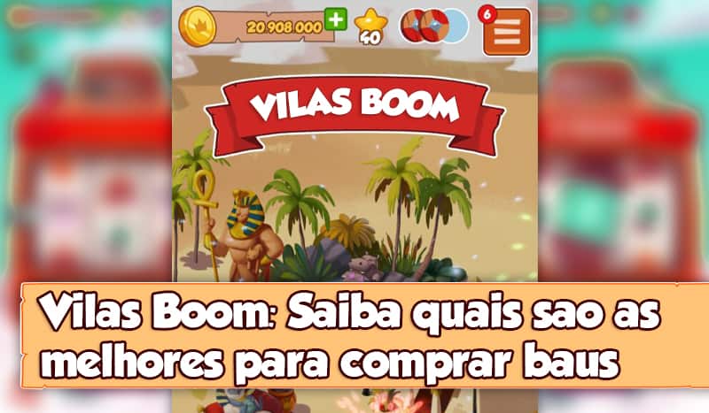 Vilas boom de Coin Master: veja onde ganhar mais moedas e cartas