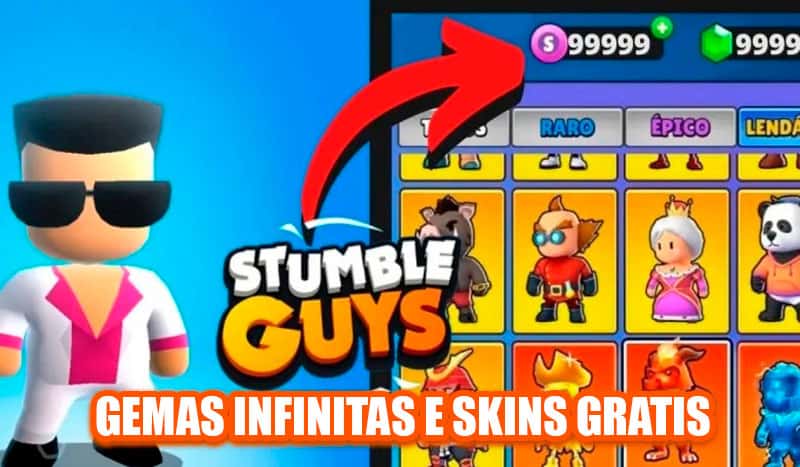 📂 APK MOD STUMBLE GUYS, MULTIPLAYER GEMAS INFINITAS, SKIN NA