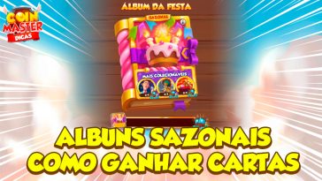 Álbuns Sazonais no Coin Master