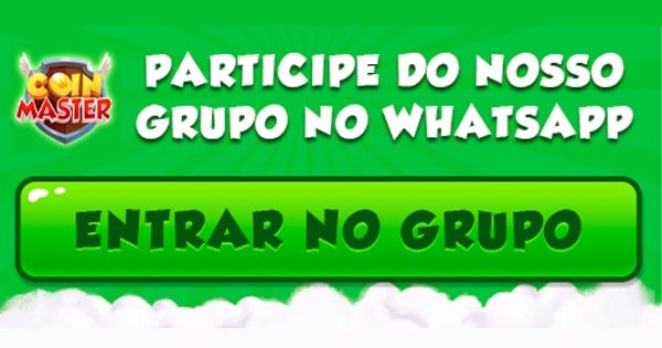 Grupo de Coin Master no Whatsapp